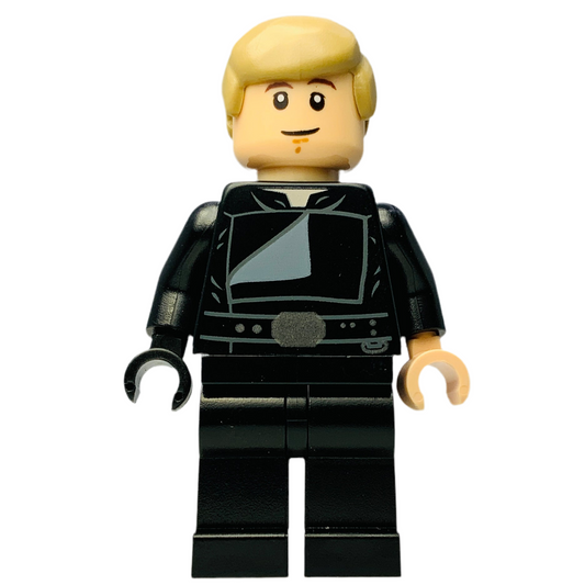 Luke Skywalker (Jedi Master, Endor, Dark Tan Hair, Smile / Open Mouth), sw0509, LEGO® Star Wars Minifigure