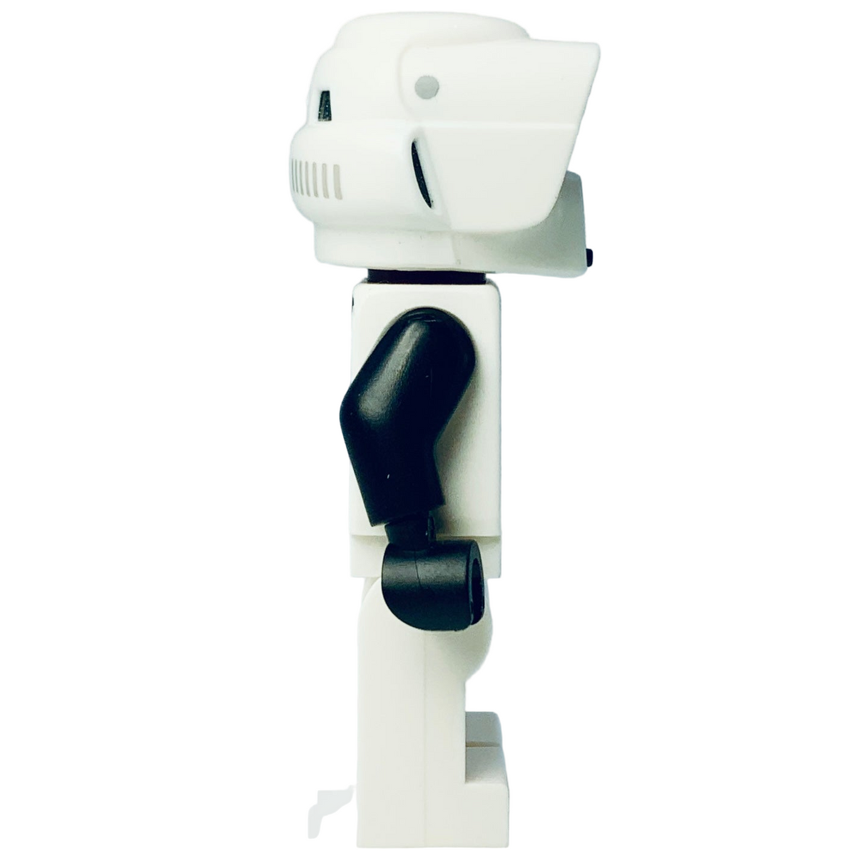 Scout Trooper, Female, Dual Molded Helmet, Reddish Brown Head, Open Mouth Smirk, sw1229
