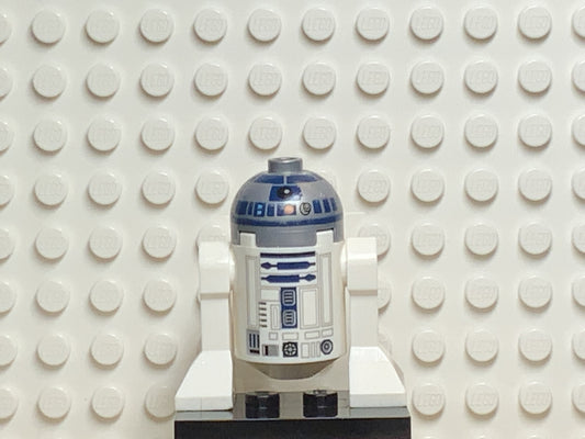 R2-D2, Flat Silver Head, Red Dots and Small Receptor, sw0527, LEGO® Star Wars Minifigure