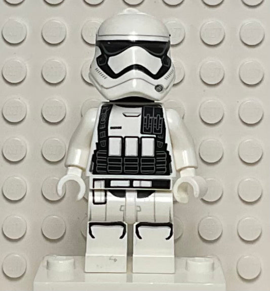 First Order Heavy Assault Stormtrooper, sw0722 (Ammo Pouch Print, Rounded Mouth Pattern, Backpack)