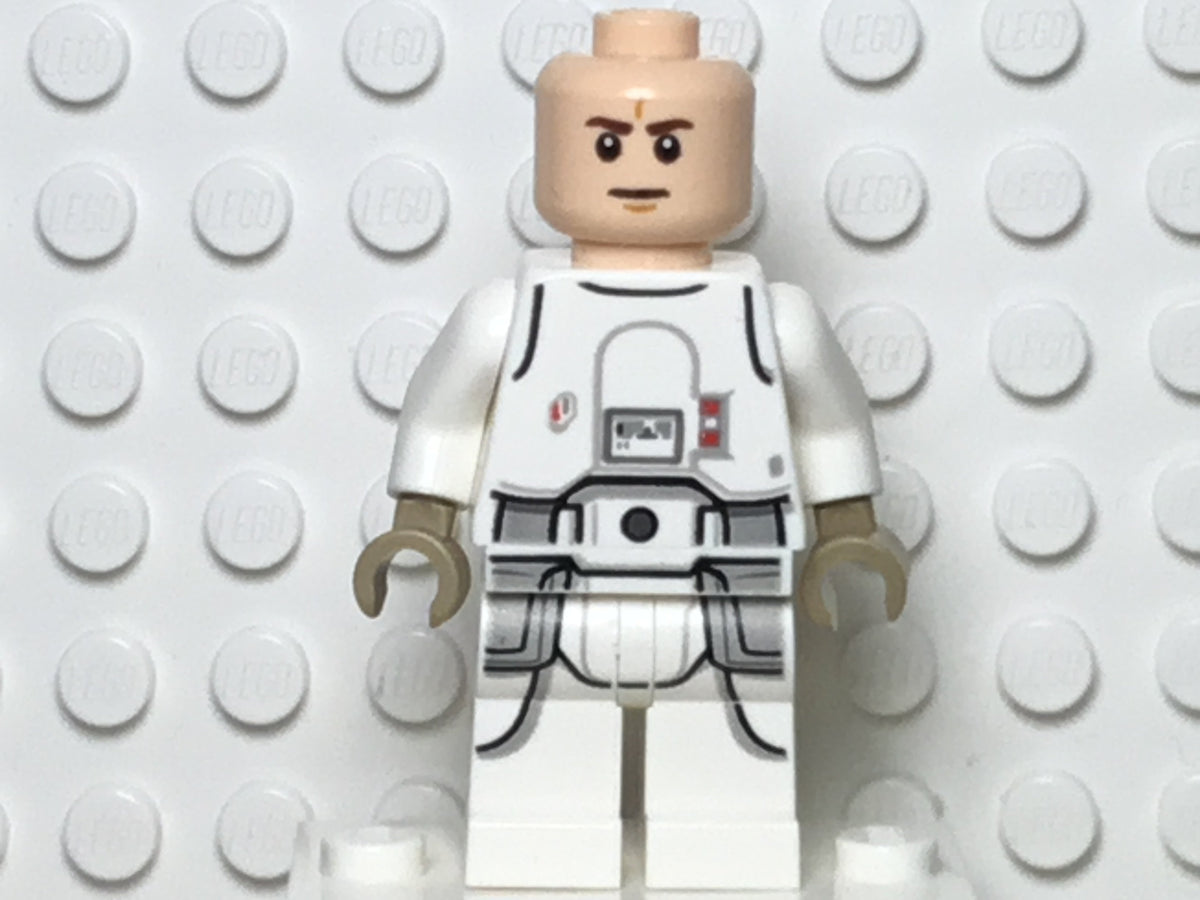 Snowtrooper, Printed Legs, Dark Tan Hands, Frown, sw1102